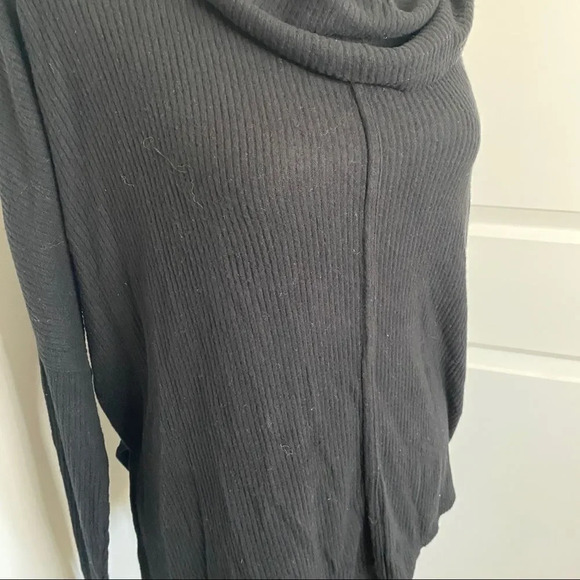 New Nordstrom Ribbed Cowl Neck Oversized Sweater - Picture 6 of 12